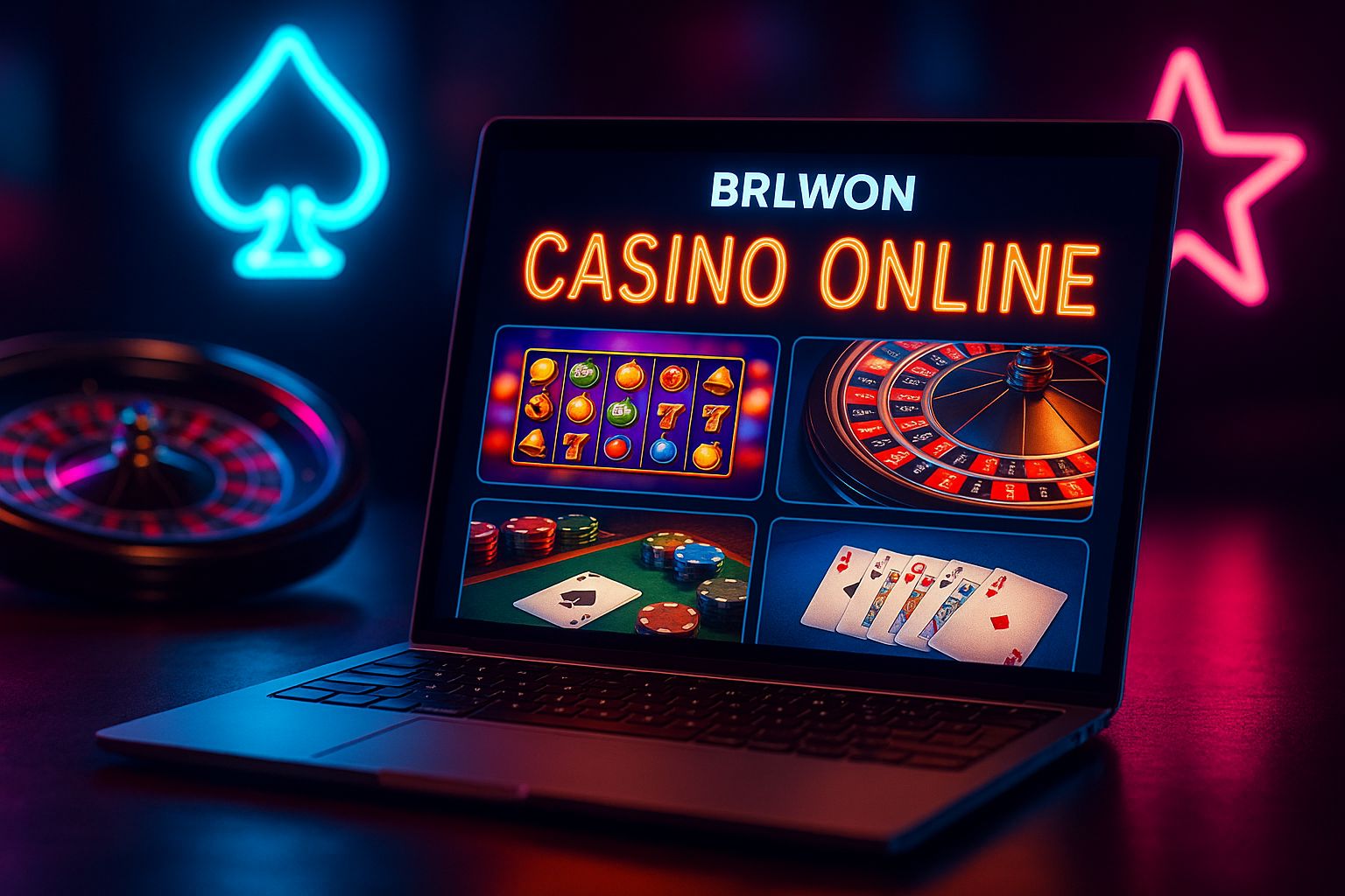 Jogos de cassino online BRLWON