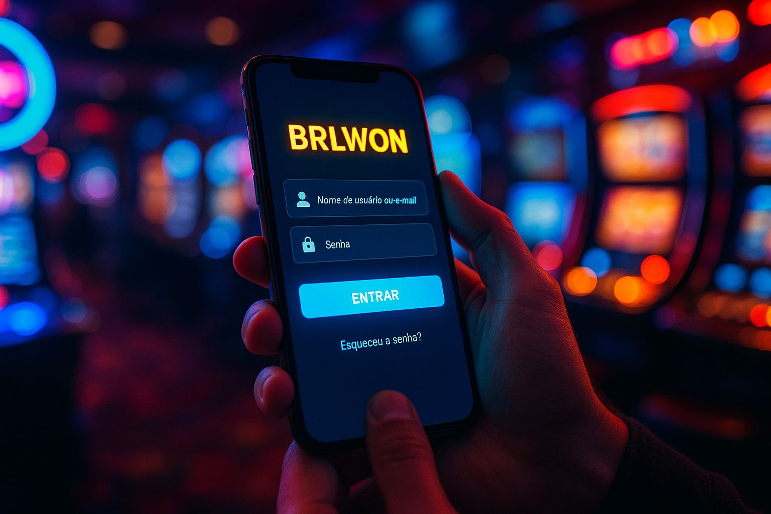 Login no Cassino BRLWON