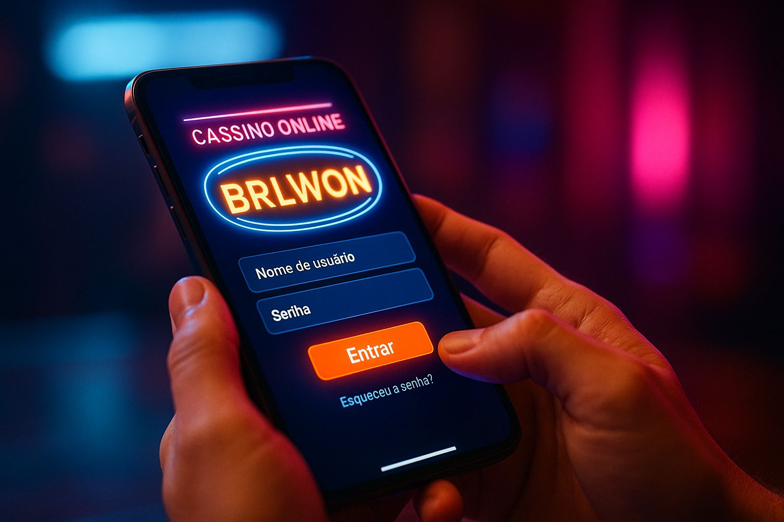 Não Perca tempo, o rRgistro na site BRLWON